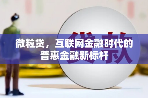 略阳微粒贷，互联网金融时代的普惠金融新标杆