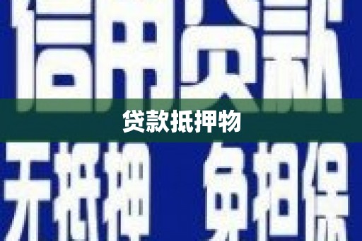 黄骅贷款抵押物