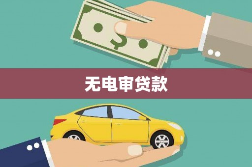松北无电审贷款