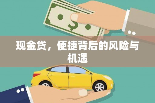 隆昌现金贷，便捷背后的风险与机遇
