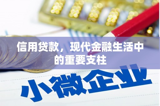 上甘岭信用贷款，现代金融生活中的重要支柱