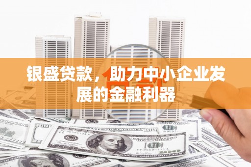 盂县银盛贷款，助力中小企业发展的金融利器