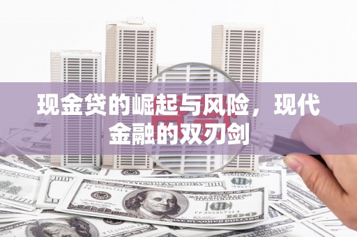 华龙现金贷的崛起与风险，现代金融的双刃剑