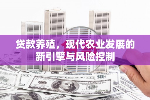 港北贷款养殖，现代农业发展的新引擎与风险控制
