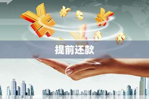 澜沧提前还款