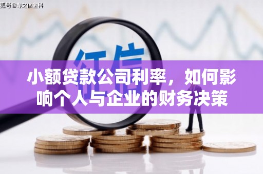 郧西小额贷款公司利率，如何影响个人与企业的财务决策