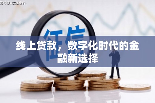 信丰线上贷款，数字化时代的金融新选择