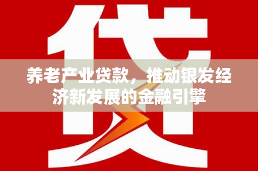 奇台养老产业贷款，推动银发经济新发展的金融引擎