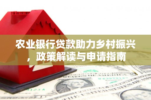 盐田农业银行贷款助力乡村振兴，政策解读与申请指南