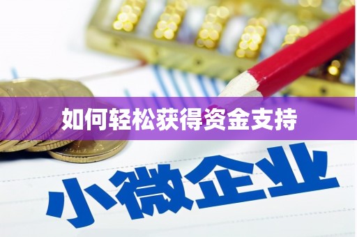 延津如何轻松获得资金支持