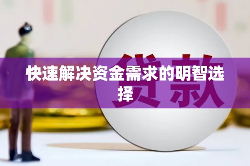 盐山快速解决资金需求的明智选择